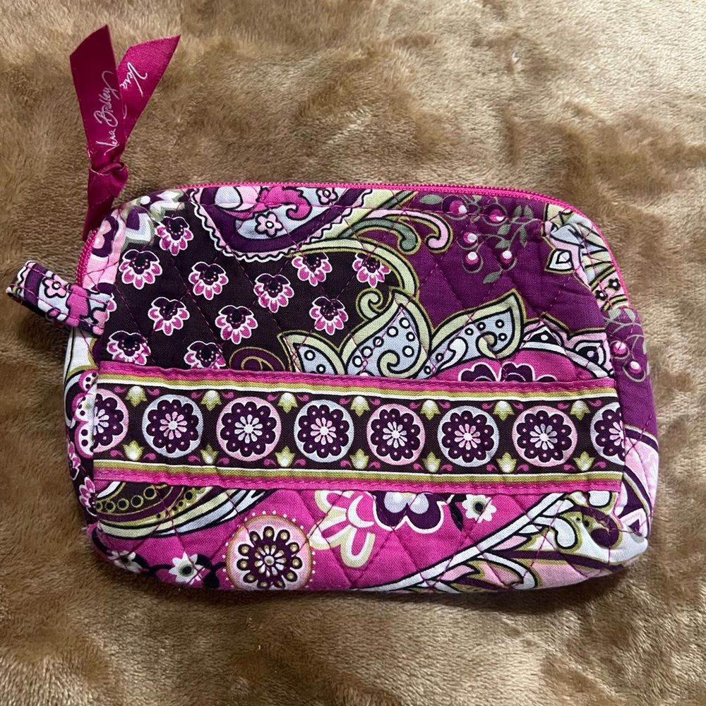 Vera Bradley Multicolor Floral Cosmetic Bag